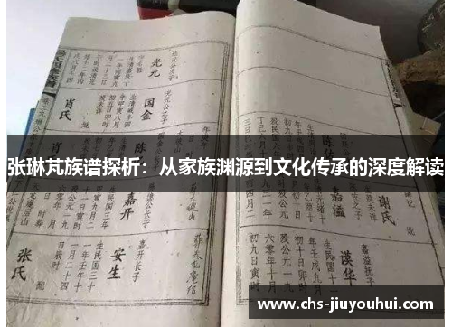 张琳芃族谱探析：从家族渊源到文化传承的深度解读